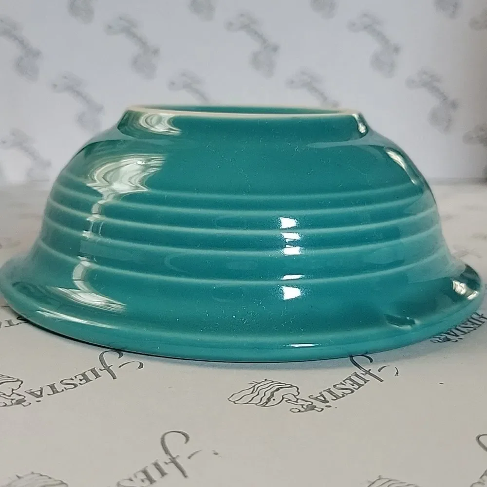 Fiestaware Fiesta Small Ceramic Bowl Dish Fruit Salsa Turquoise Container